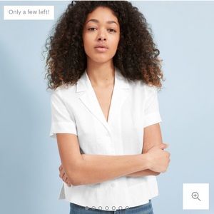 Everlane Linen Notch Shirt